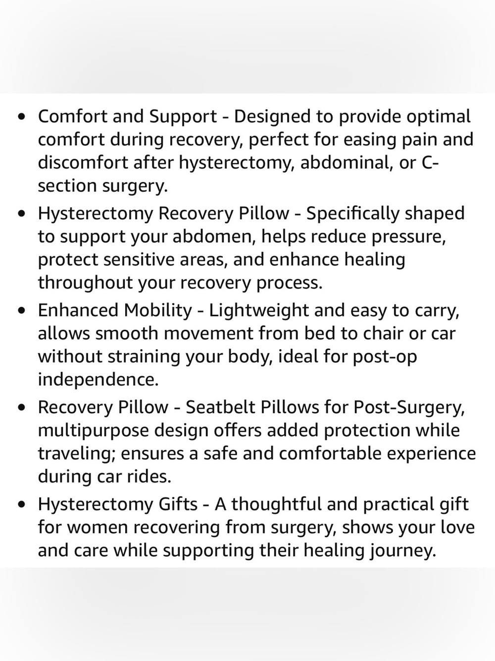 Post Surgery Recovery Support Pillow -Doggy Dachshund Print - Picture 7 of 14